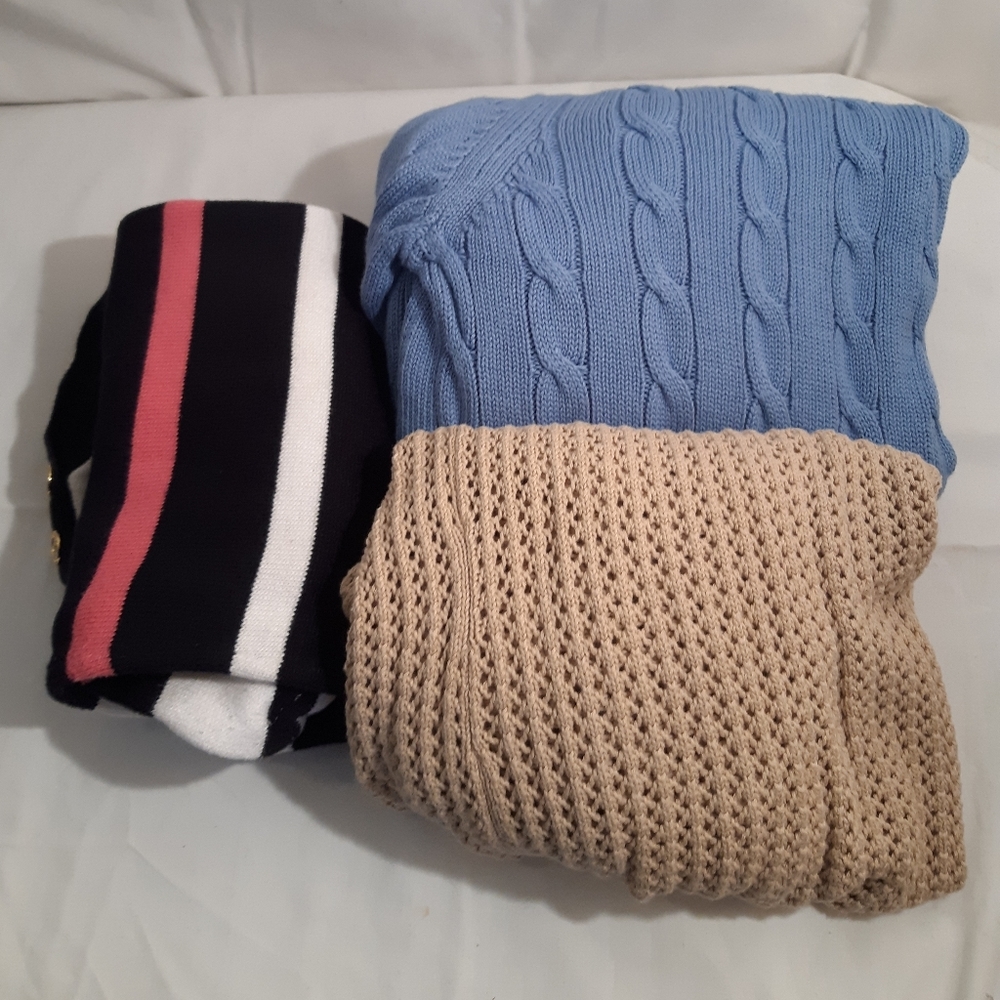 3 Medium women's sweater tops